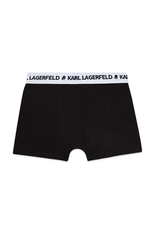 Παιδικά μποξεράκια Karl Lagerfeld 2-pack μαύρο