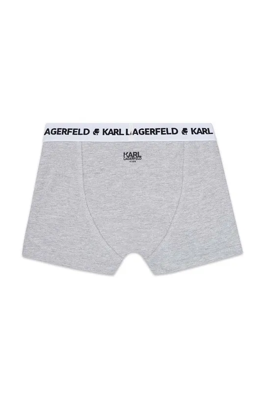 Otroške boksarice Karl Lagerfeld 2-pack  95 % Bombaž, 5 % Elastan