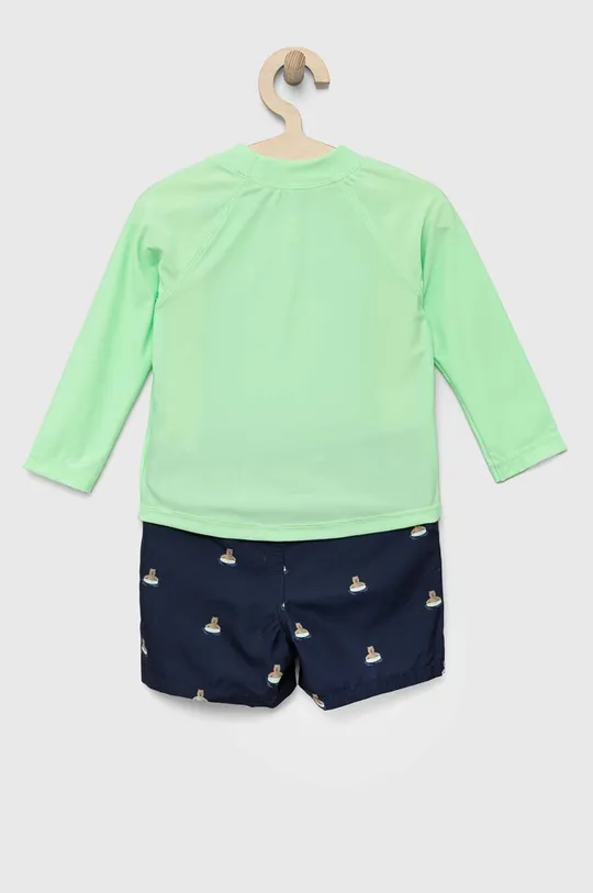 GAP gyerek fürdőruha szett - rövidnadrág és póló zöld