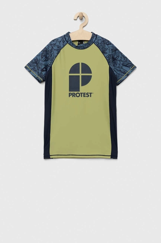 żółty Protest t-shirt kąpielowy dziecięcy PRTAHOY JR Chłopięcy