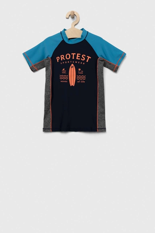 granatowy Protest t-shirt kąpielowy dziecięcy PRTAKINO JR Chłopięcy