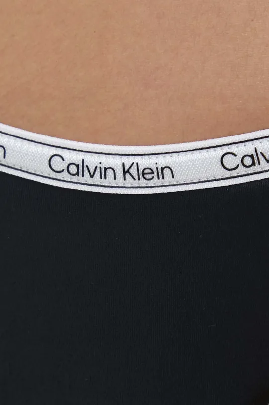 czarny Calvin Klein stringi kąpielowe