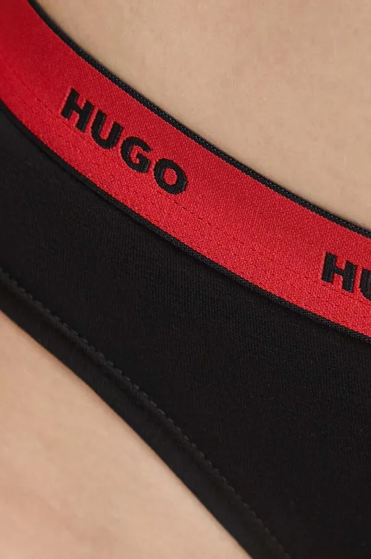 чорний Труси HUGO 3-pack
