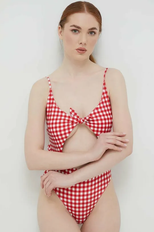 crvena Jednodijelni kupaći kostim Guess Ženski