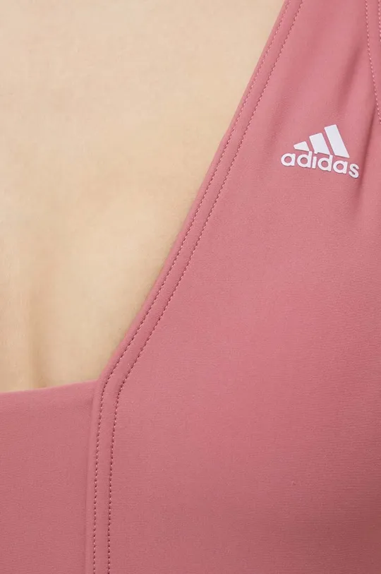 ružová Jednodielne plavky adidas Performance Iconisea