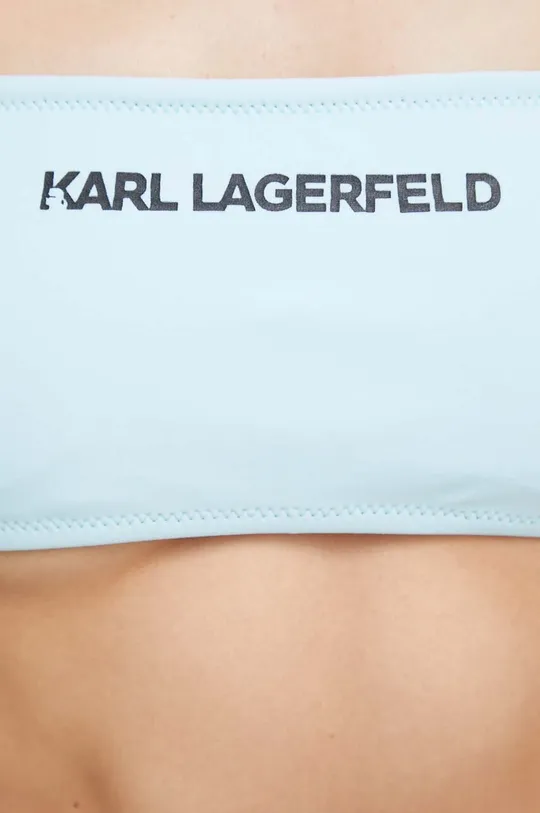 μπλε Bikini top Karl Lagerfeld