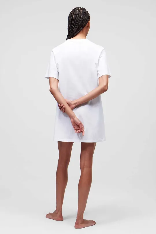 biela Pyžamová košeľa Karl Lagerfeld