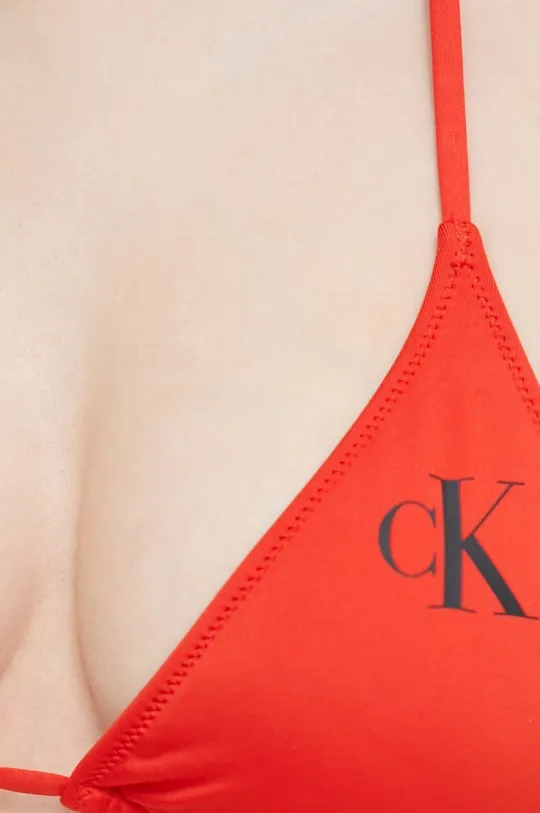 Bikini top Calvin Klein  Κύριο υλικό: 85% Πολυεστέρας, 15% Σπαντέξ Φόδρα: 90% Πολυεστέρας, 10% Σπαντέξ