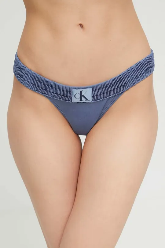 granatowy Calvin Klein brazyliany kąpielowe Damski