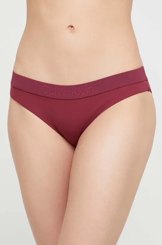 burgundské Plavkové nohavičky Calvin Klein Dámsky