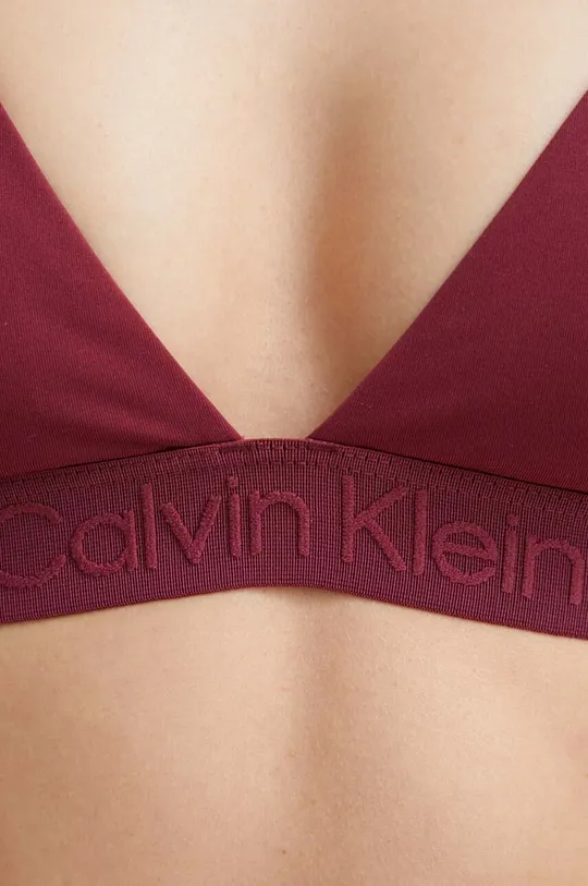 μπορντό Bikini top Calvin Klein