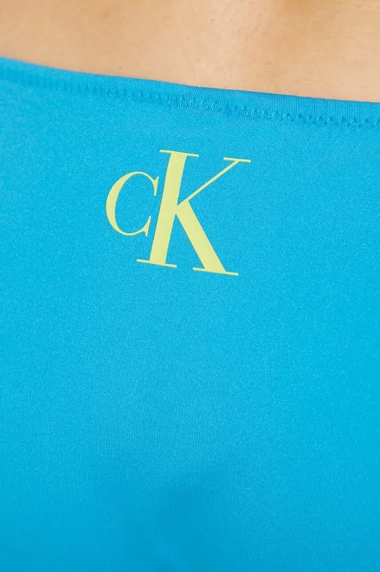 niebieski Calvin Klein figi kąpielowe