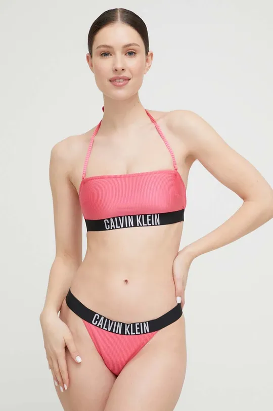 Bikini top Calvin Klein  Κύριο υλικό: 85% Πολυαμίδη, 15% Σπαντέξ Φόδρα: 92% Πολυεστέρας, 8% Σπαντέξ