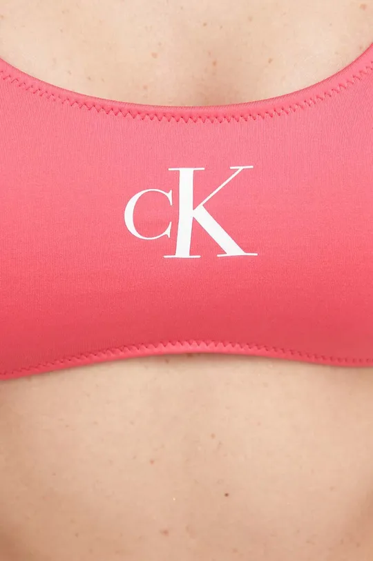 fialová Plavková podprsenka Calvin Klein