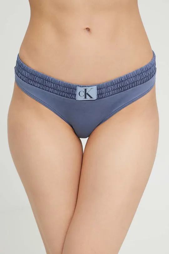 σκούρο μπλε Μαγιό σλιπ μπικίνι Calvin Klein Γυναικεία