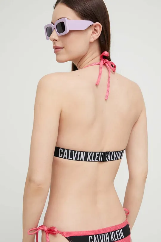 Calvin Klein biustonosz kąpielowy fioletowy