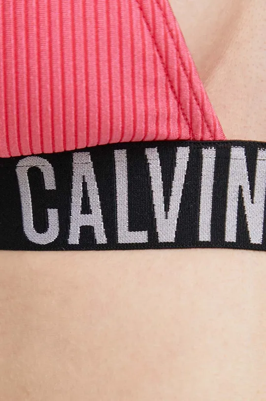 fioletowy Calvin Klein biustonosz kąpielowy