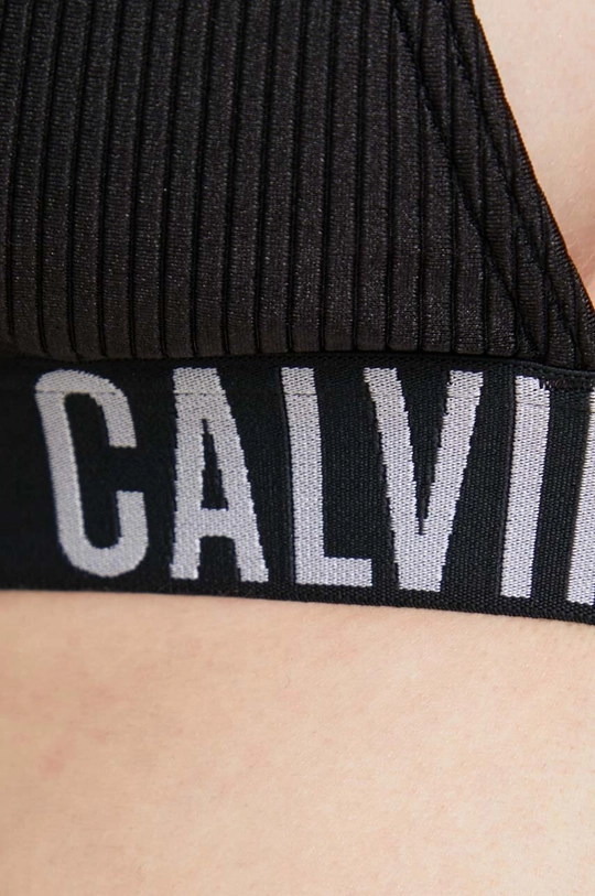 czarny Calvin Klein biustonosz kąpielowy