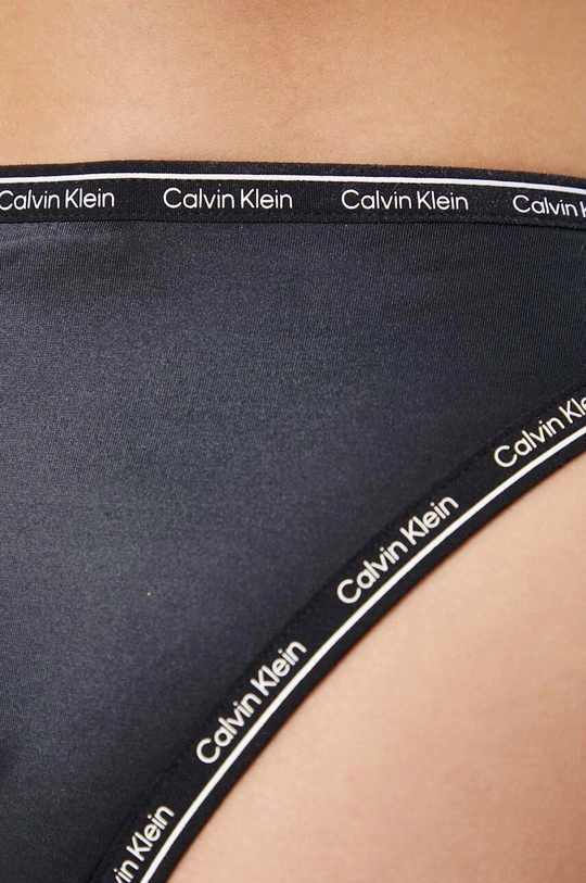 czarny Calvin Klein brazyliany kąpielowe