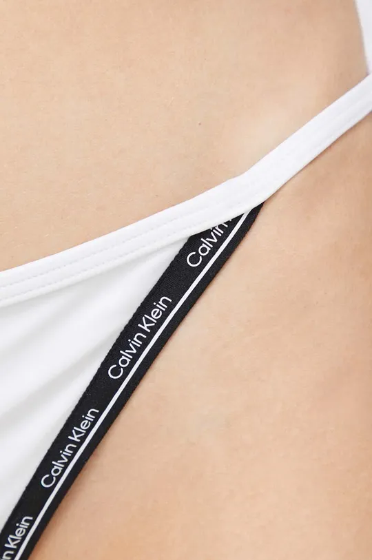 fehér Calvin Klein bikini alsó