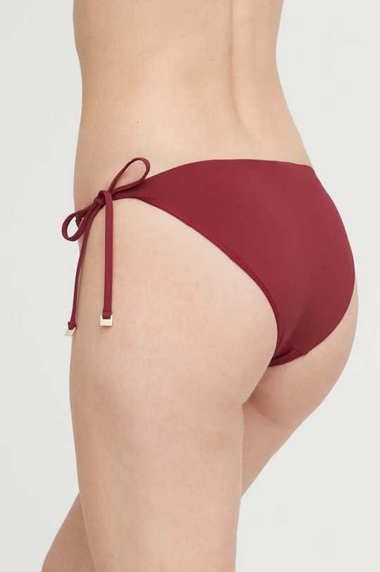 Plavkové nohavičky Calvin Klein burgundské