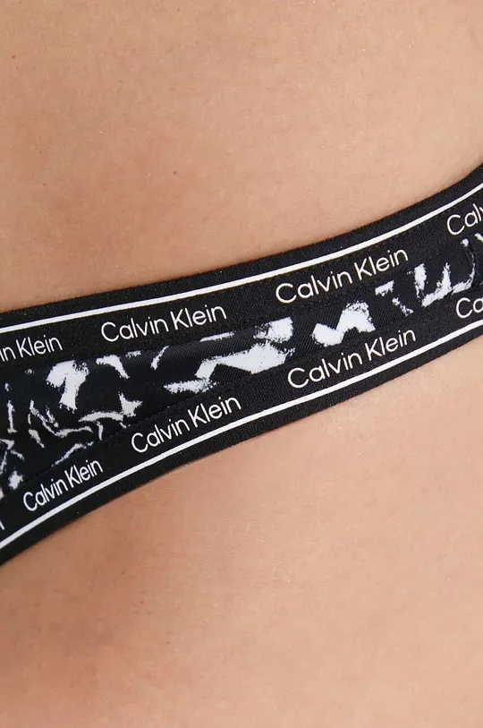 czarny Calvin Klein figi kąpielowe