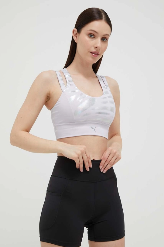 lila Puma sportmelltartó Nova Shine Eversculpt Női