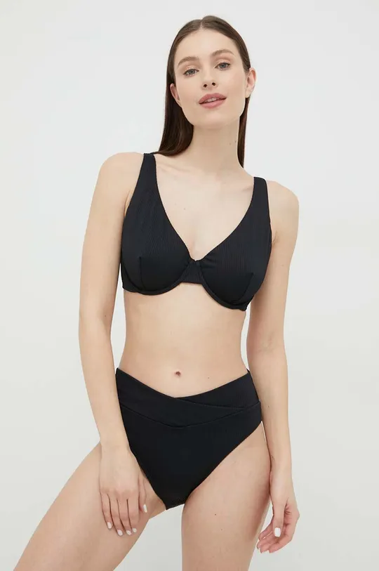 Bikini top Hollister Co. μαύρο