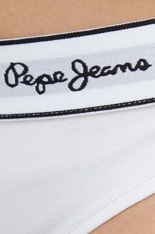 biały Pepe Jeans stringi