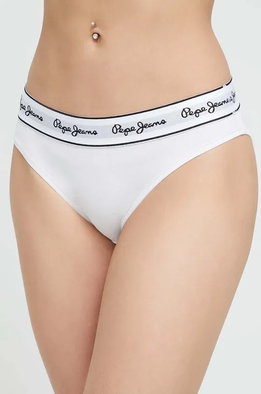 λευκό Σλιπ Pepe Jeans Γυναικεία