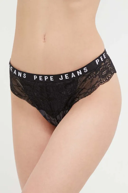 czarny Pepe Jeans brazyliany Damski
