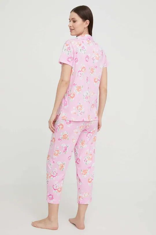 Pidžama Lauren Ralph Lauren ljubičasta
