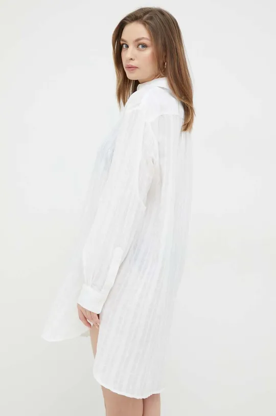 Polo Ralph Lauren koszula plażowa lniana biały