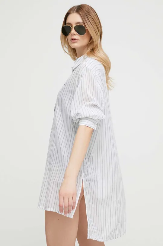 сірий Бавовняна піжамна сорочка Polo Ralph Lauren