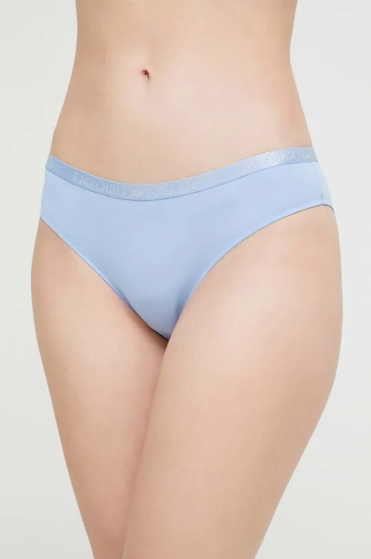 μπλε Σλιπ Emporio Armani Underwear 2-pack Γυναικεία