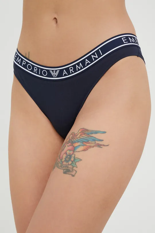 σκούρο μπλε Σλιπ Emporio Armani Underwear 2-pack Γυναικεία