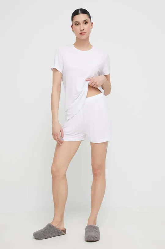 biały Emporio Armani Underwear piżama Damski