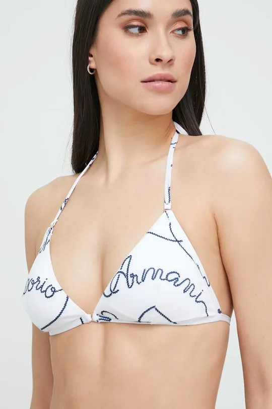 Μαγιό δύο τεμαχίων Emporio Armani Underwear λευκό