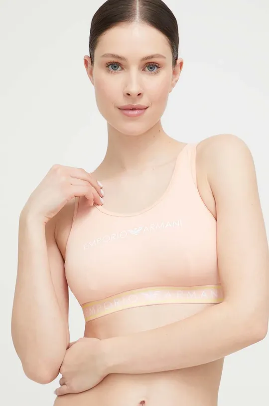 różowy Emporio Armani Underwear biustonosz Damski
