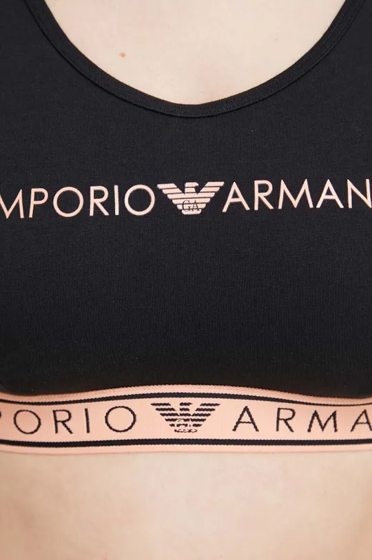 Emporio Armani Underwear melltartó  Jelentős anyag: 95% pamut, 5% elasztán 1. bélés: 95% pamut, 5% elasztán 2. bélés: 68% poliamid, 32% elasztán Ragasztószalag: 80% poliészter, 12% poliamid, 8% elasztán