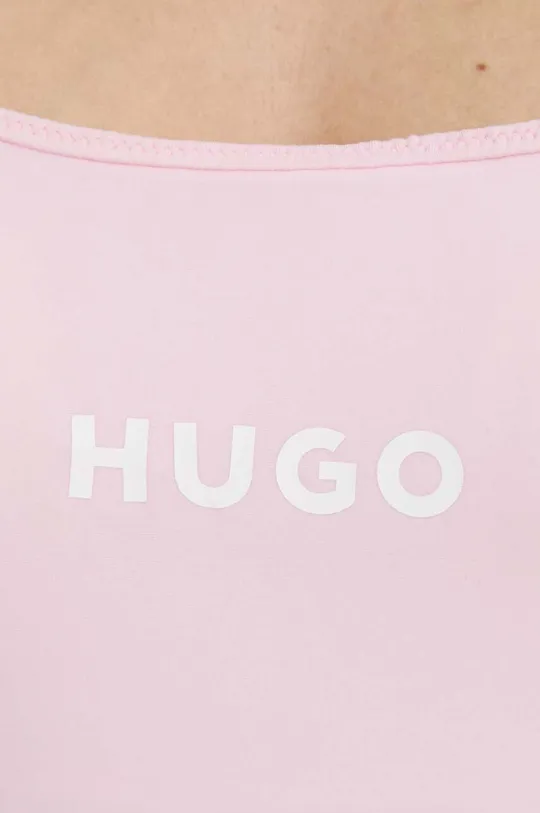 różowy HUGO jednoczęściowy strój kąpielowy