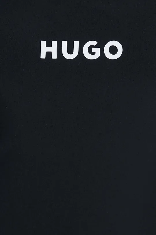 fekete HUGO egyrészes fürdőruha