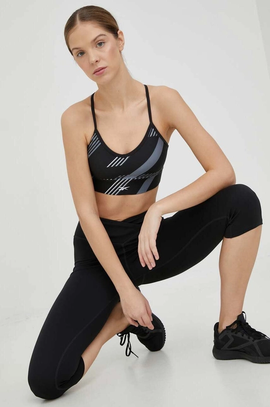 Αθλητικό σουτιέν Reebok Workout Ready μαύρο