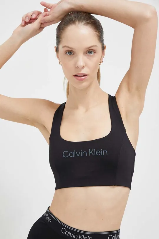 crna Sportski grudnjak Calvin Klein Performance Essentials Ženski