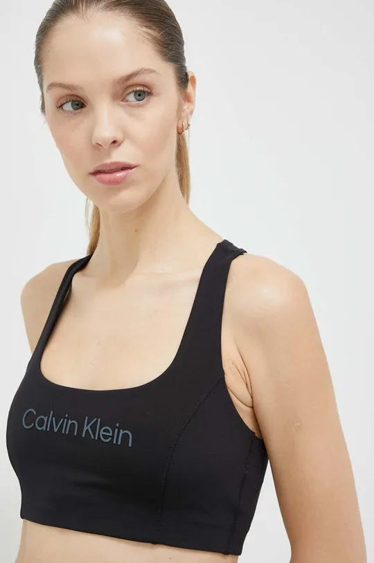 čierna Športová podprsenka Calvin Klein Performance Essentials