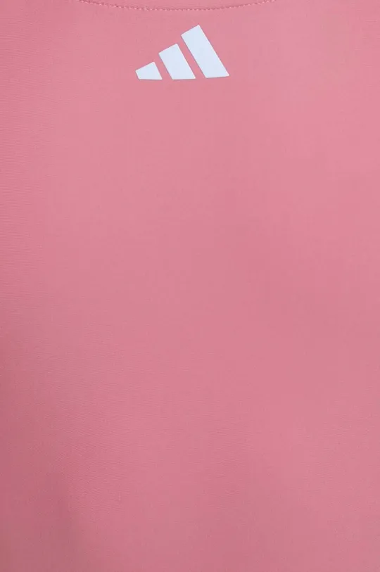 розовый Слитный купальник adidas Performance 3-Stripes Colorblock