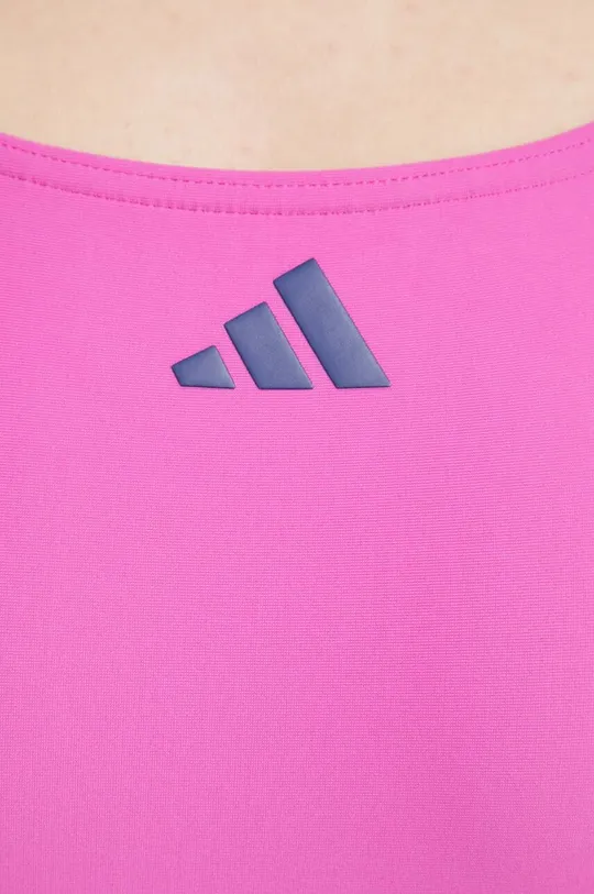 różowy adidas Performance jednoczęściowy strój kąpielowy Colorblock