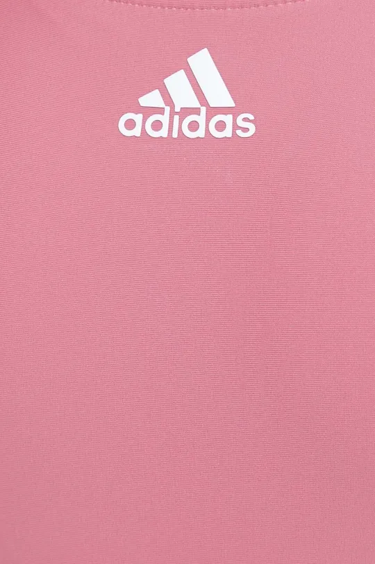 розовый Слитный купальник adidas Performance 3-Stripes