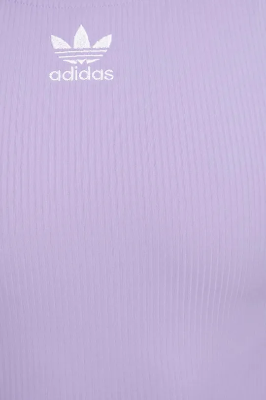 fialová Jednodielne plavky adidas Originals Adicolor