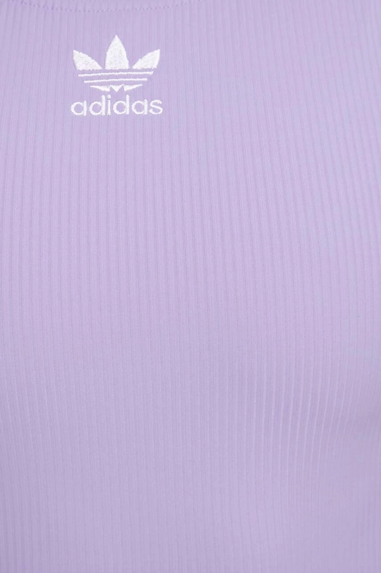 фиолетовой Слитный купальник adidas Originals Adicolor